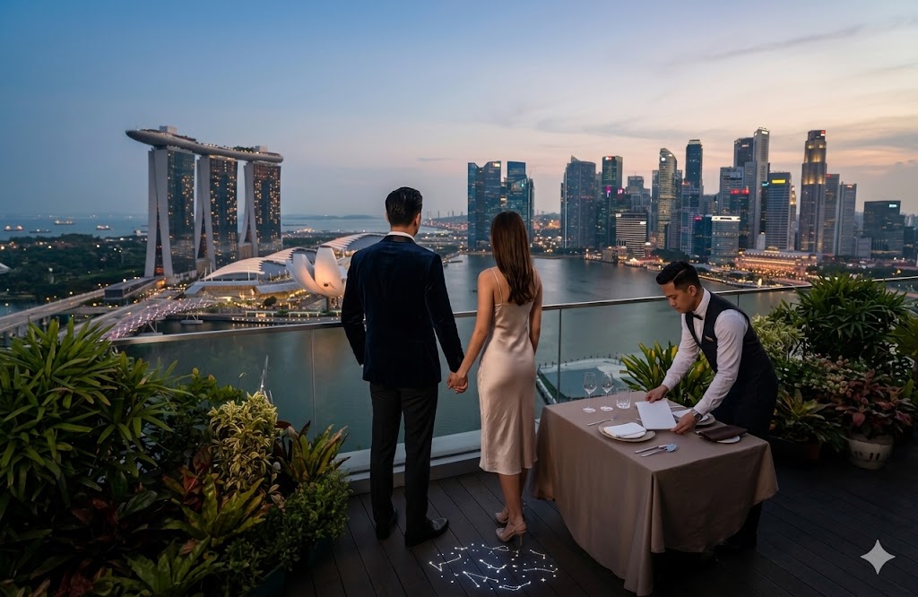 Exclusive private dining access — Marina Bay private clubs, Singapore
